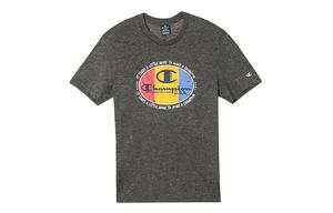 Футболка унисекс серая Champion, серый