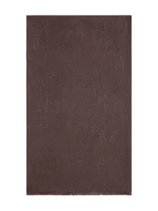 Шарф с бахромой Brunello Cucinelli, коричневый