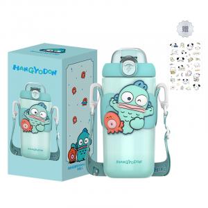 Hello kitty термостакан из нержавеющей стали 316, 500 мл Sanrio, Half Fish Man Thermos Mug + Sticker