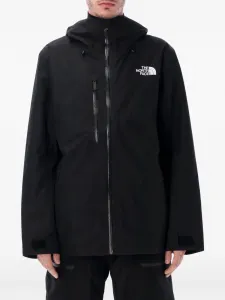Утепленная лыжная куртка на молнии с капюшоном The North Face, черный