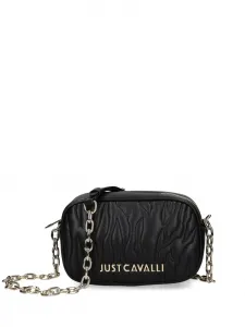Сумка через плечо с логотипом Just Cavalli, черный