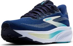 Женские нейтральные беговые кроссовки Brooks Ghost 17, синий/зеленый/бирюзовый/темно-синий