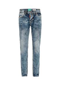 Джинсы прямого кроя с контрастной строчкой CIPO & BAXX, цвет Standard