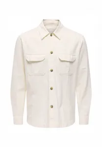 Рубашка onscolt reg с длинными рукавами Only & Sons, Gardenia
