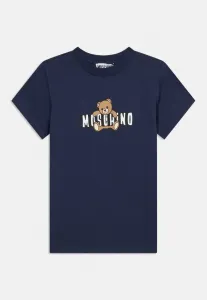 Футболка унисекс с принтом Moschino, Blu Navy