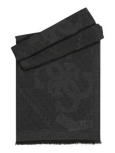 Шарф GUESS SCARF JACQUARD 80X180, черный