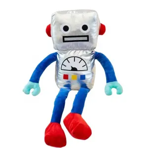 Shangjia Крутая золотая и серебряная вселенная робот плюшевая кукла высота 60см/80см