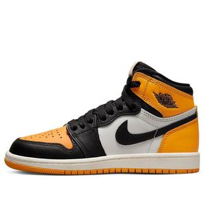 Кроссовки 1 retro high og 'yellow toe' Air Jordan, желтый