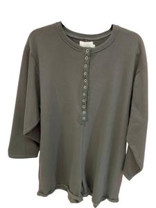 Толстовка-комбинезон свободного покроя в цвете «уголь» Things Between, цвет charcoal