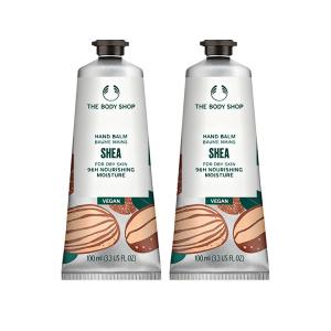 Крем для рук TheBodyShop с растительным ароматом, увлажняющий и питающий THE BODY SHOP, shea hand cream 100ml*2