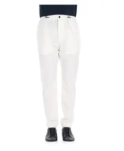 Белые классические брюки из эластичной ткани. Pt Torino, белый