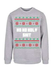 Толстовка F4NT4STIC Ho Ho Holy, Mottled Grey