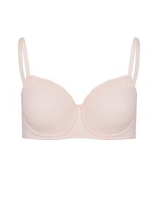 Бюстгальтер с косточками Hanro Schalen BH Cotton Lace, цвет powder