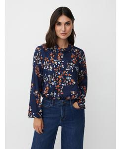 Женская блузка MaDalmora с высоким воротником и длинными рукавами Masai Copenhagen, Autumnal