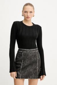 Свитер GEMMA из смесовой шерсти Guess, черный