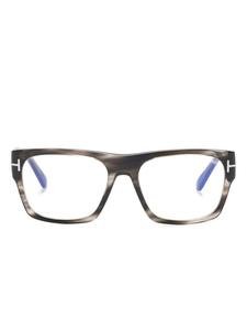Очки TOM FORD Eyewear в квадратной оправе, черный