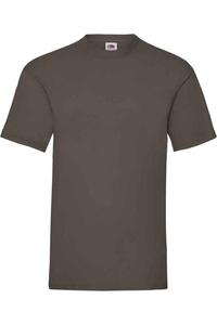 Футболка Fruit of the Loom Valueweight, шоколадный