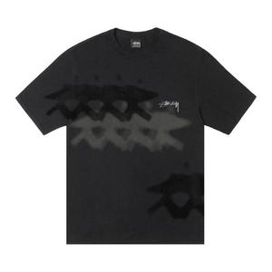Футболка Stussy Low Tide Tee Pigment Dyed, Black