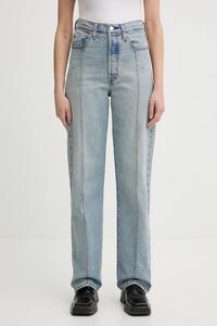 Джинсы с полной длиной и рельефной тканью Levi's, синий