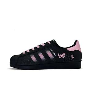 Adidas Originals Кроссовки Superstar 2 Unisex низкие Black Pink