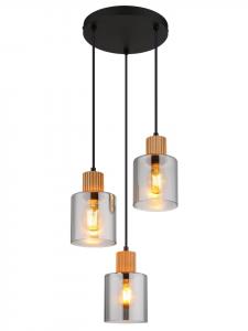 Globo lighting Подвесной светильник «Алейдис» черного цвета