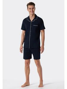 Schiesser Темно-синяя пижама