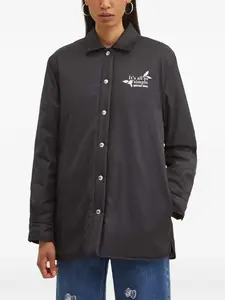 Куртка с принтом Moschino Jeans, черный