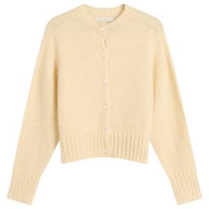 Альпака вязаный кардиган Nothing Written, яичный
