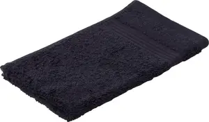 Полотенца Gözze "Нью-Йорк", (3 шт.), в наборе, современные однотонные цвета, со структурированной каймой, чистый хлопок 30х50 см (3 шт.), цвет graphit