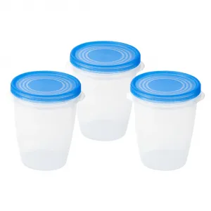 Набор из 3 винтовых контейнеров. - El Corte Inglés, стекло