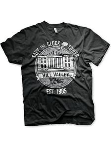 Футболка черного цвета Back To The Future