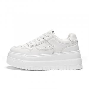 WARRIOR Кроссовки для скейтбординга, легкие, с мягкой подошвой, износостойкие, женские, белые