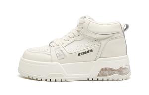 WOOS BOBO Женские скейтерские кеды лоу-топ черно-белой расцветки экрю, цвет Ecru