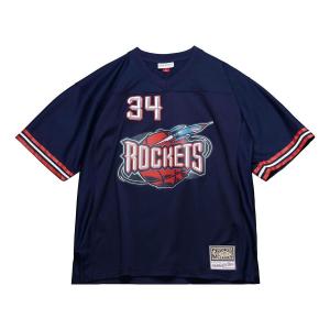 Джерси Mitchell & Ness x NBA Audible Houston Rockets Jersey 'Hakeem Olajuwon 34', темно-синий