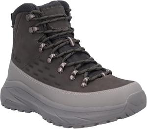 Женские водонепроницаемые средние походные ботинки CMP DYPSIE - верх из нубука, утепленные флисом для тепла и подошва FullOn GRIP для любых поверхностей - стильный дизайн, серый