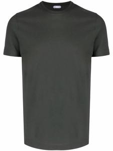 Zanone однотонная футболка, зеленый