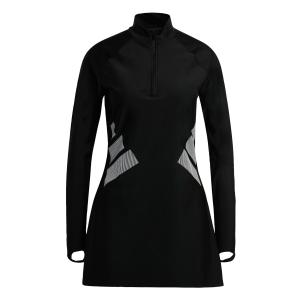 Adidas Performance Спортивный танкини 'BIG BARS LONG SLEEVE SWIM' в черном цвете