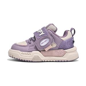 Детские кроссовки PILOT с противоскользящей подошвой и защитой от ударов SNOOPY, черный/зеленый