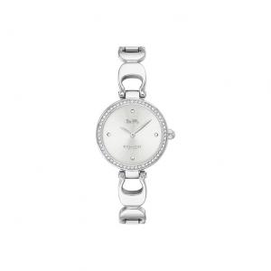 COACH Часы PARK Collection кварцевый механизм браслет из нержавеющей стали серебристый циферблат женские