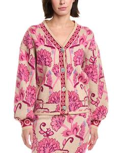 Куртка-кардиган FATE из смесовой шерсти Fate, розовый