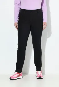 Джинсы облегающего кроя из эластичной ткани Ulla Popken, Black