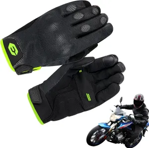 Мужские летние мотоциклетные перчатки, мужские мотоциклетные перчатки с сенсорным экраном, противоскользящие мотоциклетные перчатки для BMX, MTB и шоссейных гонок, grün