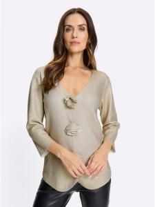 Heine Кардиган цвета экрю с золотистым оттенком