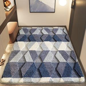 Dajiang Ковер 100х120 см для прихожей, устойчивый к скольжению, в стиле Ривьера, пылеотталкивающий и износостойкий