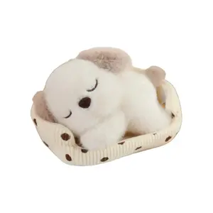 Милый питомец дизайн спокойной ночи маленькие животные куклы плюшевые куклы высота 14см PUDOWRABBIT