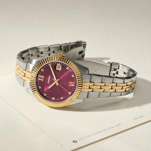 Женские аналоговые часы Fossil ES5461 из нержавеющей стали