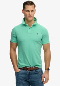 Винтажная рубашка поло с эффектом потертости Superdry & Co, Spring Bud Green