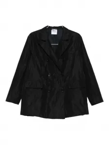 Плащ на пуговицах ASPESI, черный