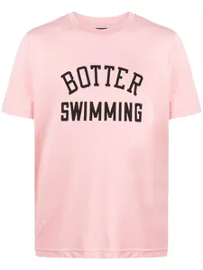 Футболка из органического хлопка с логотипом Botter, розовый