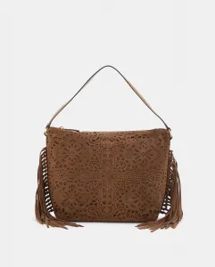 Средняя сумка с тиснением Tintoretto, коричневый